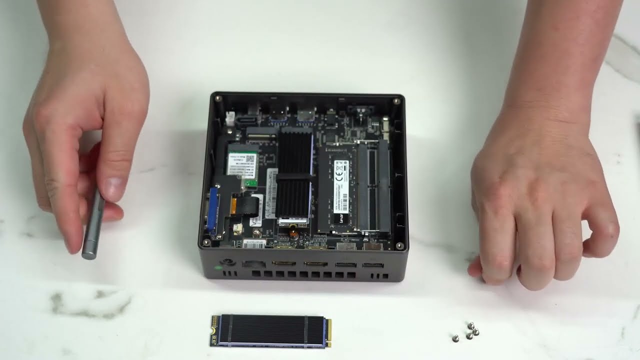 How to install NVME SSD on CK10