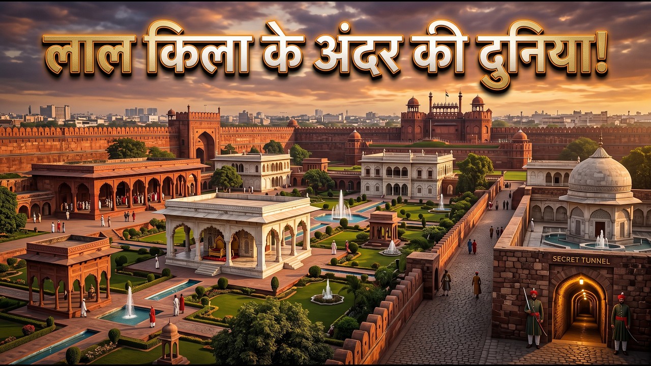 Inside the Hidden World of Delhi's Red Fort | Complete History