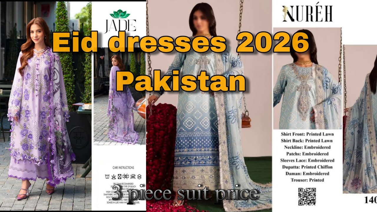Eid collection 2026 | lawn 3pcs Review & price details 50%off sale#onlineshopping #eidclothes 