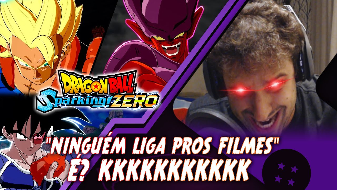 Felicidade ver essa rapaziada! Dragon Ball Sparking Zero Trailers Finais REACT