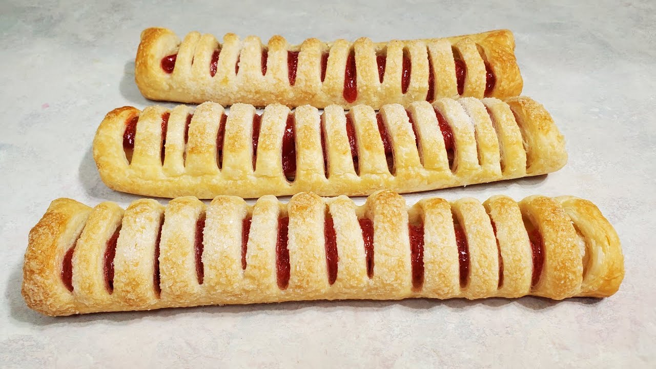 Como hacer estas barritas rellenas de guayaba