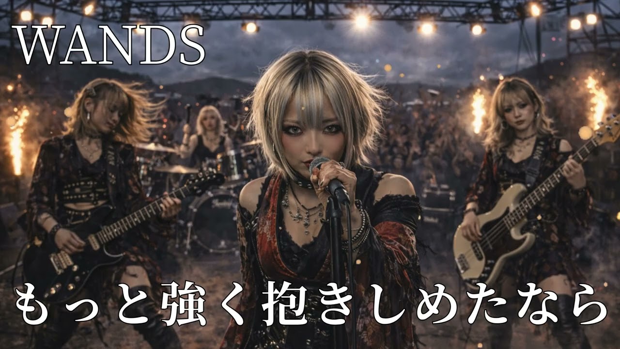 もっと強く抱きしめたなら/ WANDS ギャル達がバンド組んでカバーしてみました【AIGirls Rock Band Symphonic Metal Cover】