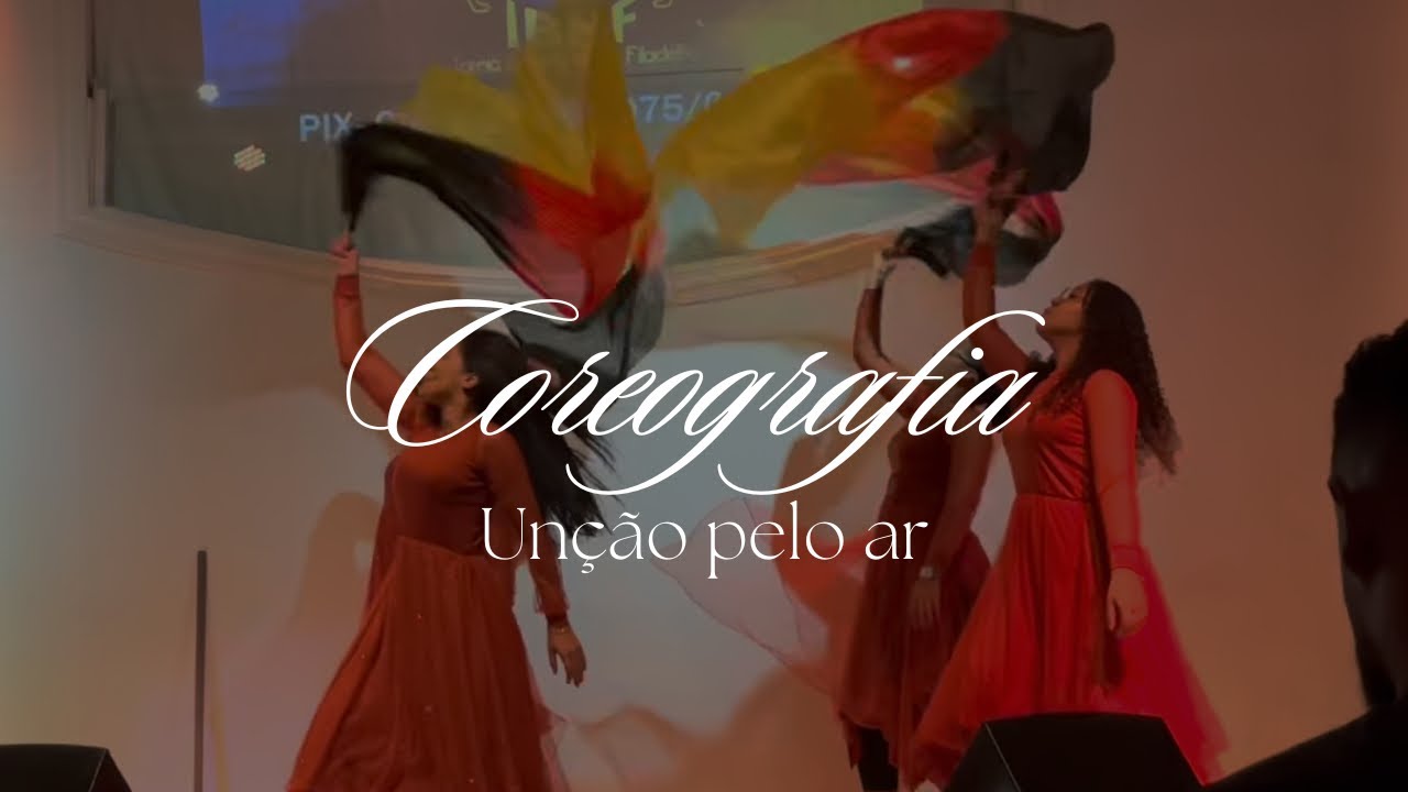 Unção pelo ar - Coreografia (dança profética)❤️‍🔥