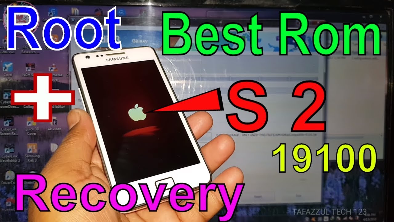 IOS Rom MOD + root + recovery for  S2 19100 /s2 rom gt i9100  full tutorial  step step 2018