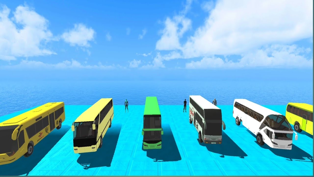 Mega Ramp Sport Bus 🚌 Racing 3D  - Extreme Car Stunts -Android Gameplay