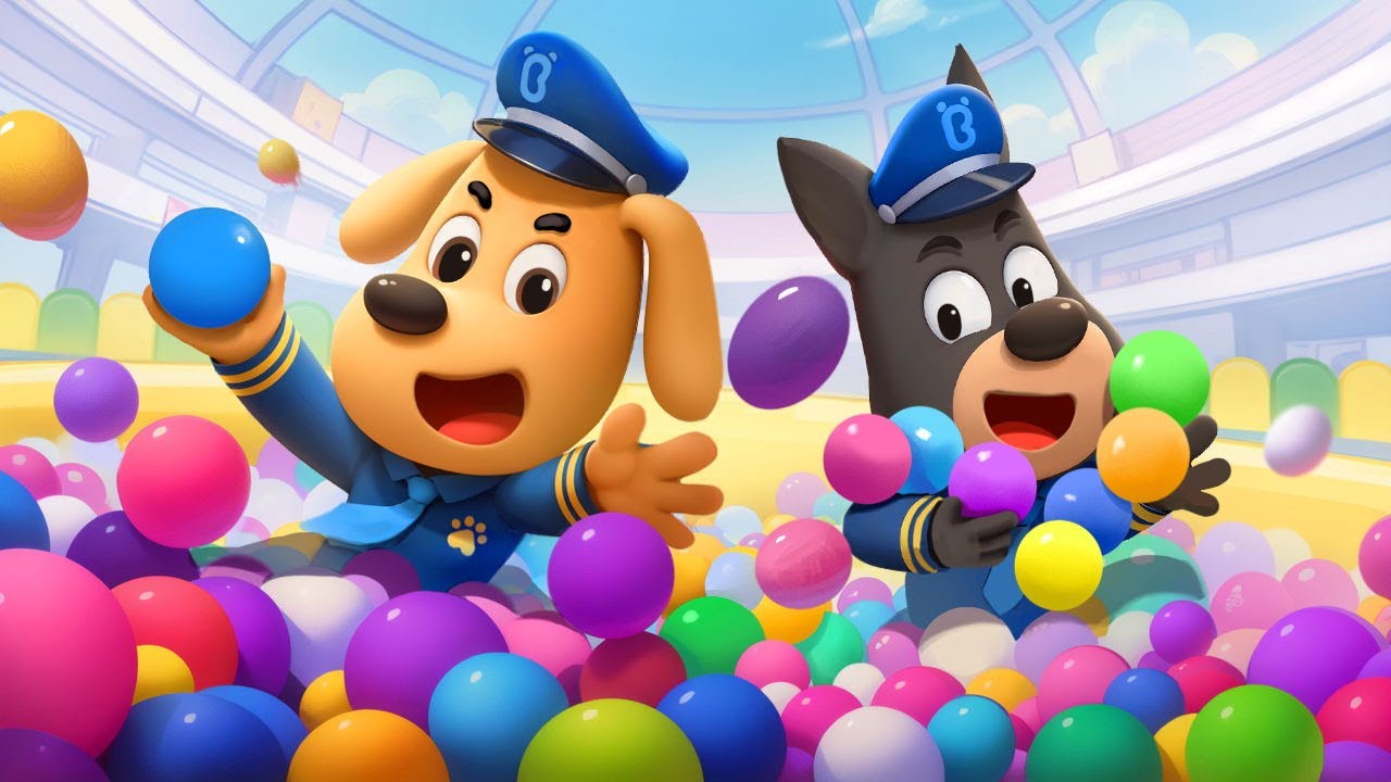 Ball Pit Makes Me Itchy | Safety Tips for Kids | Kids Cartoons | Sheriff Labrador