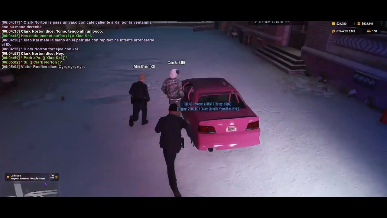 [GTAW.es] Una noche con Clark Norton - ¡Casi se nos escapa! CAP11