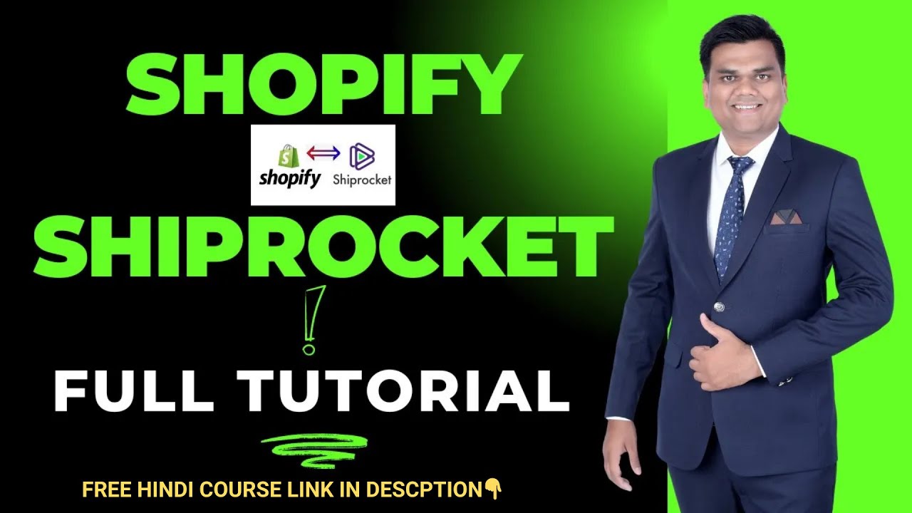 Shiprocket Full FREE Setup Guide | Shiprocket Integration With Shopify For Indian Dropshipping Live