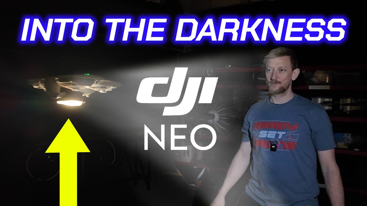 Попытка полета на DJI NEO в темноте
