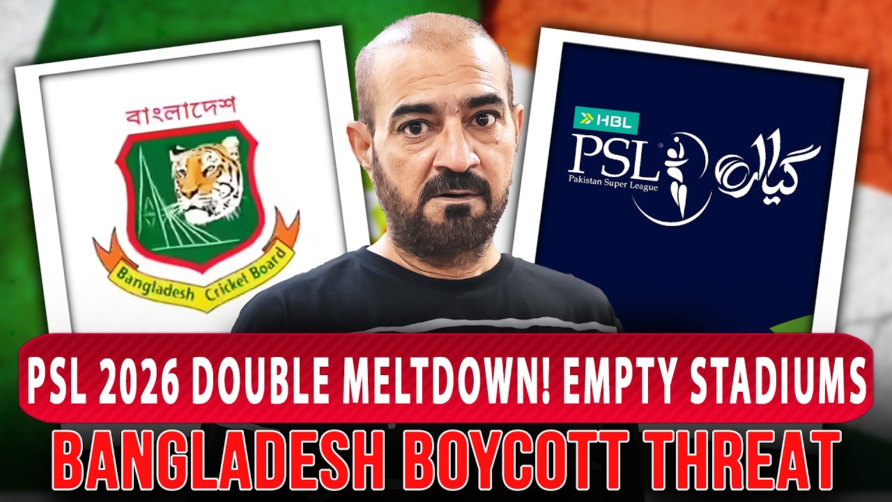 PSL 2026 DOUBLE MELTDOWN! Empty Stadiums! Bangladesh Boycott Threat | Aisi Ki Taisi