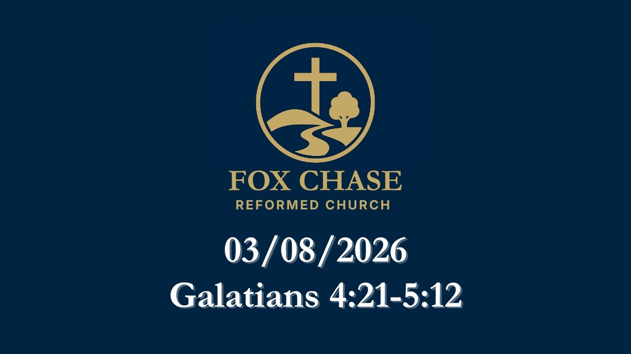 03/08/2026 Jon Jung - Galatians 4:21-5:12 - The Free and The Slave