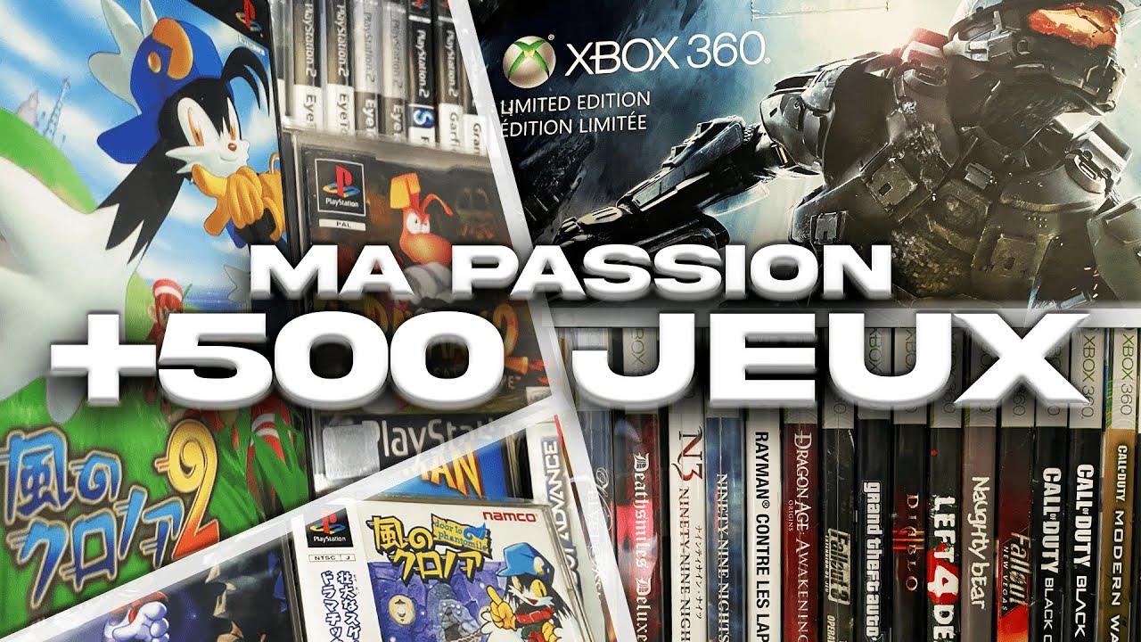 Ma collection de jeux vidéo partie 2 [Playstation, Xbox, Nintendo..]