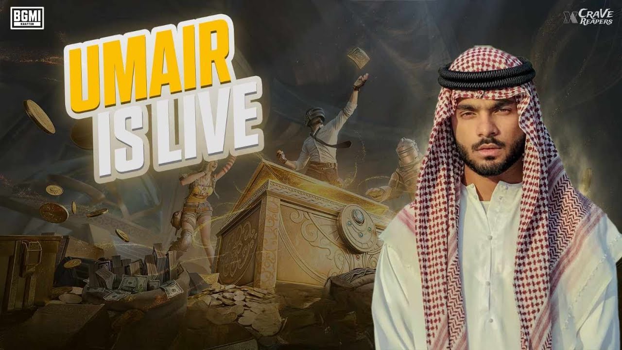 Umair Sayed is Live  TOP 100 KAB HOGA? || BGMI ||