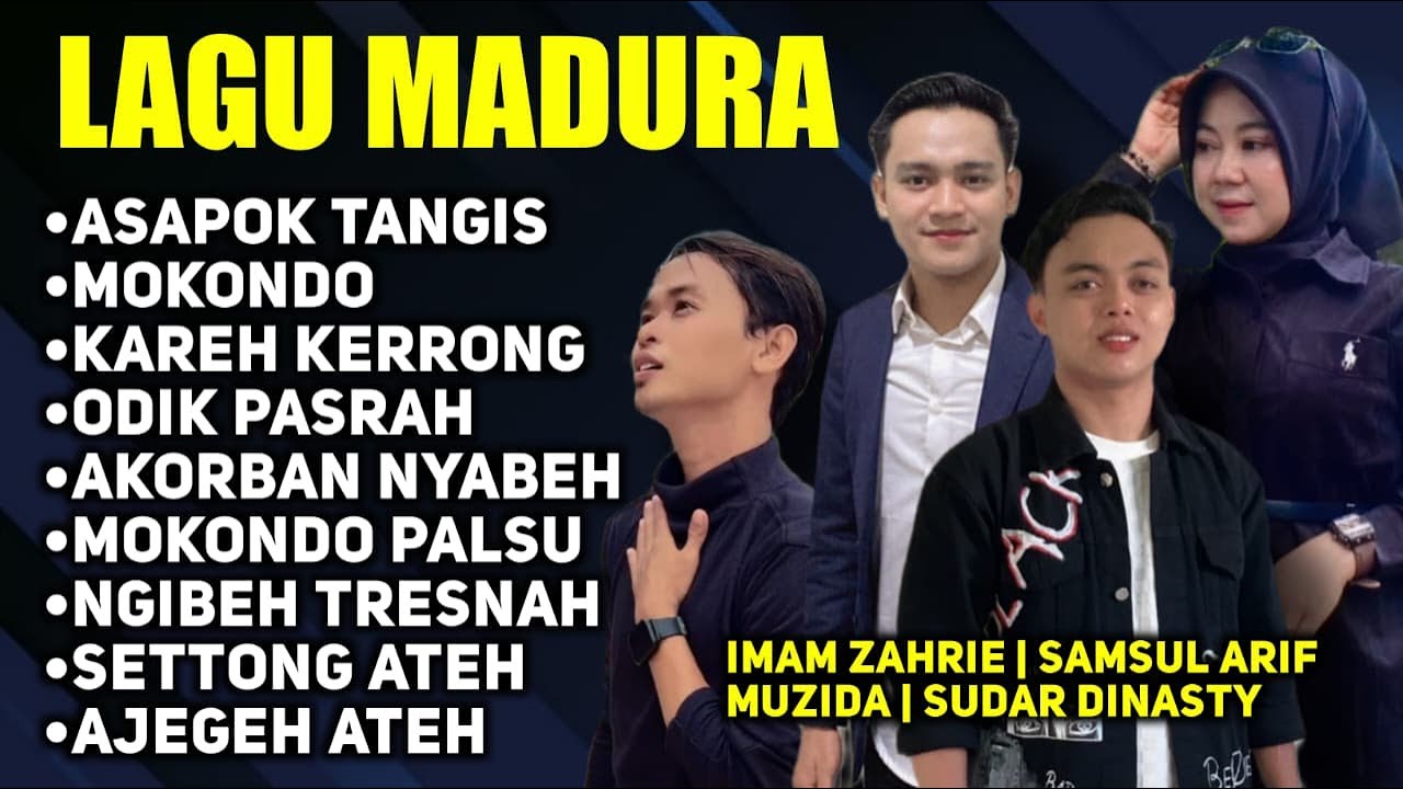 FULL ALBUM LAGU MADURA THE BEST | Karya Malvin Ramanda. Mr. Musik