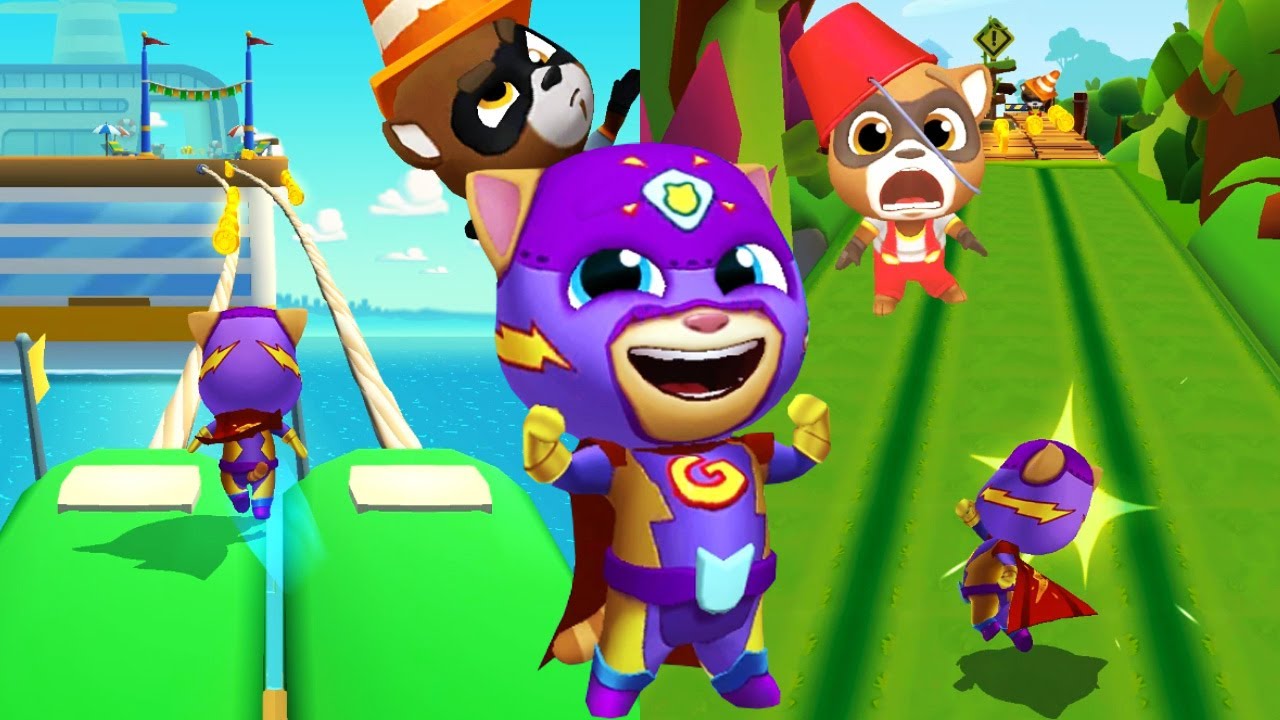 Mighty Ginger In Color Blast Event - Talking Tom Hero Dash