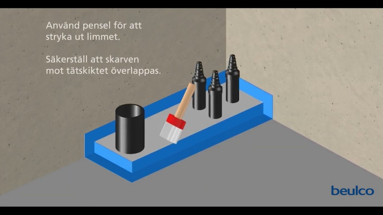 Monteringsinstruktion Beulco Armaturs Våtrumskassett Spigot Certus
