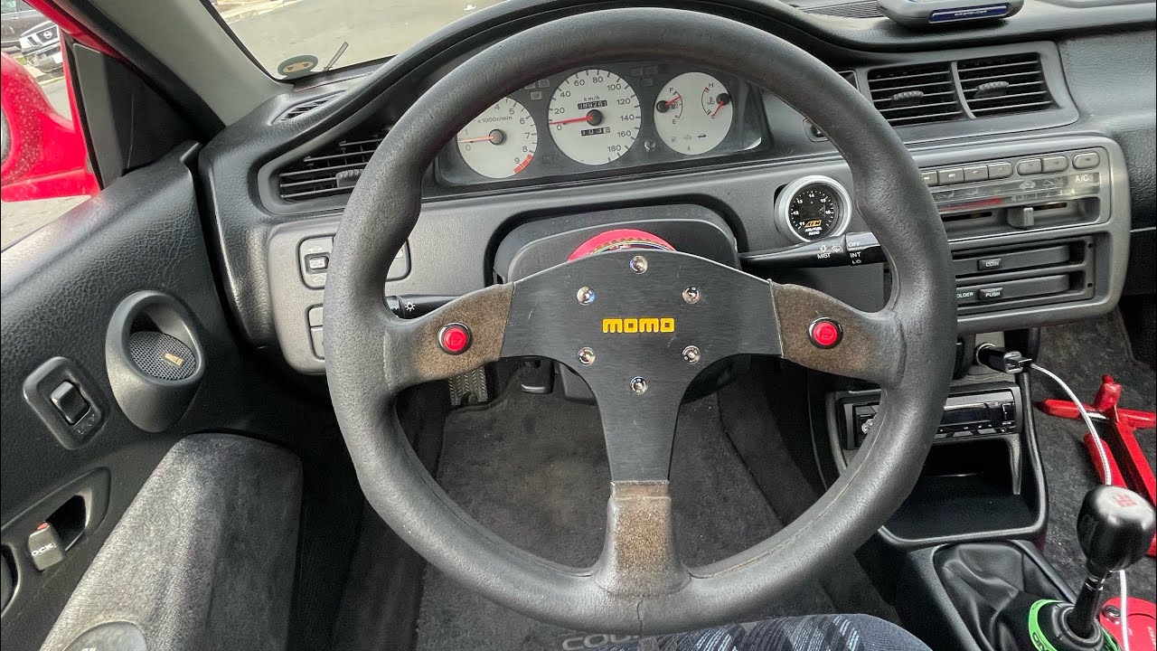 1992-95 Honda Civic cluster install & stock K24A2 dyno tune