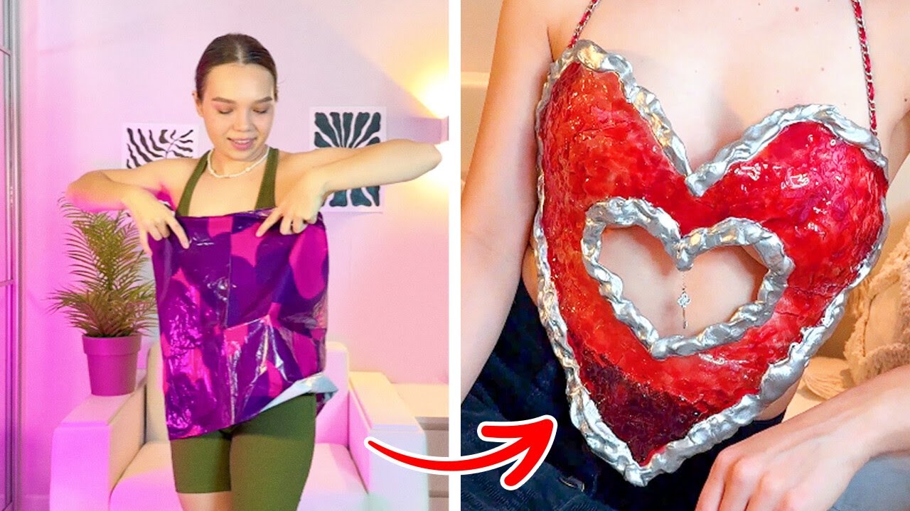 From Plastic bag to Beautiful Corset. Recycling ideas for Skillful Fingers