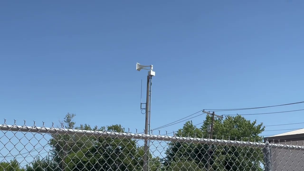 Moore Oklahoma Weekly Test (Federal Signal Thunderbolt)