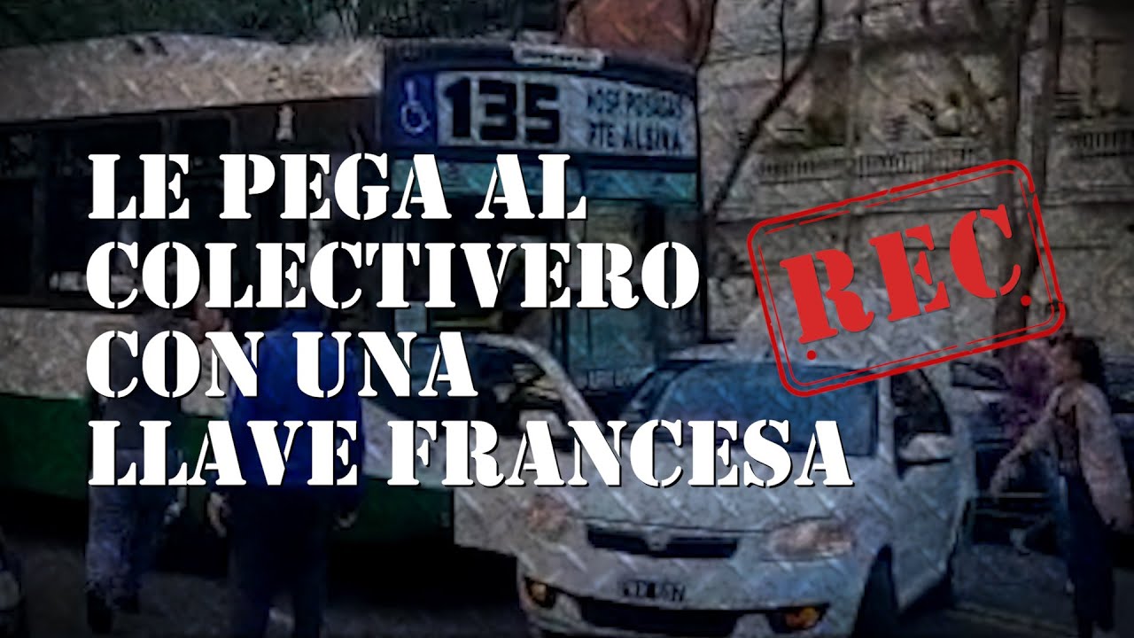 FURIA CONTRA EL COLECTIVERO - El MOTOCHORRO que se CREE SUPERMAN - #REC