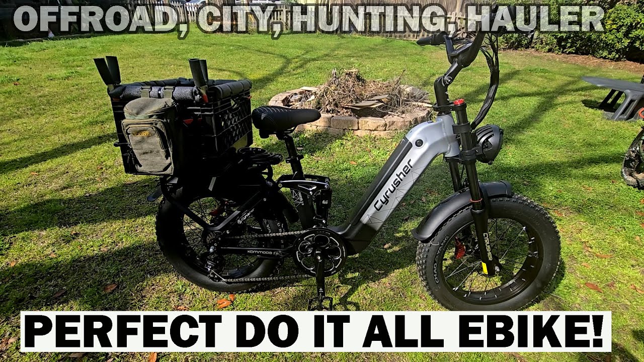 CYRUSHER Kommoda 2.0 E-BIKE Review | Full Suspension Step Thru Fat Tire Hauler