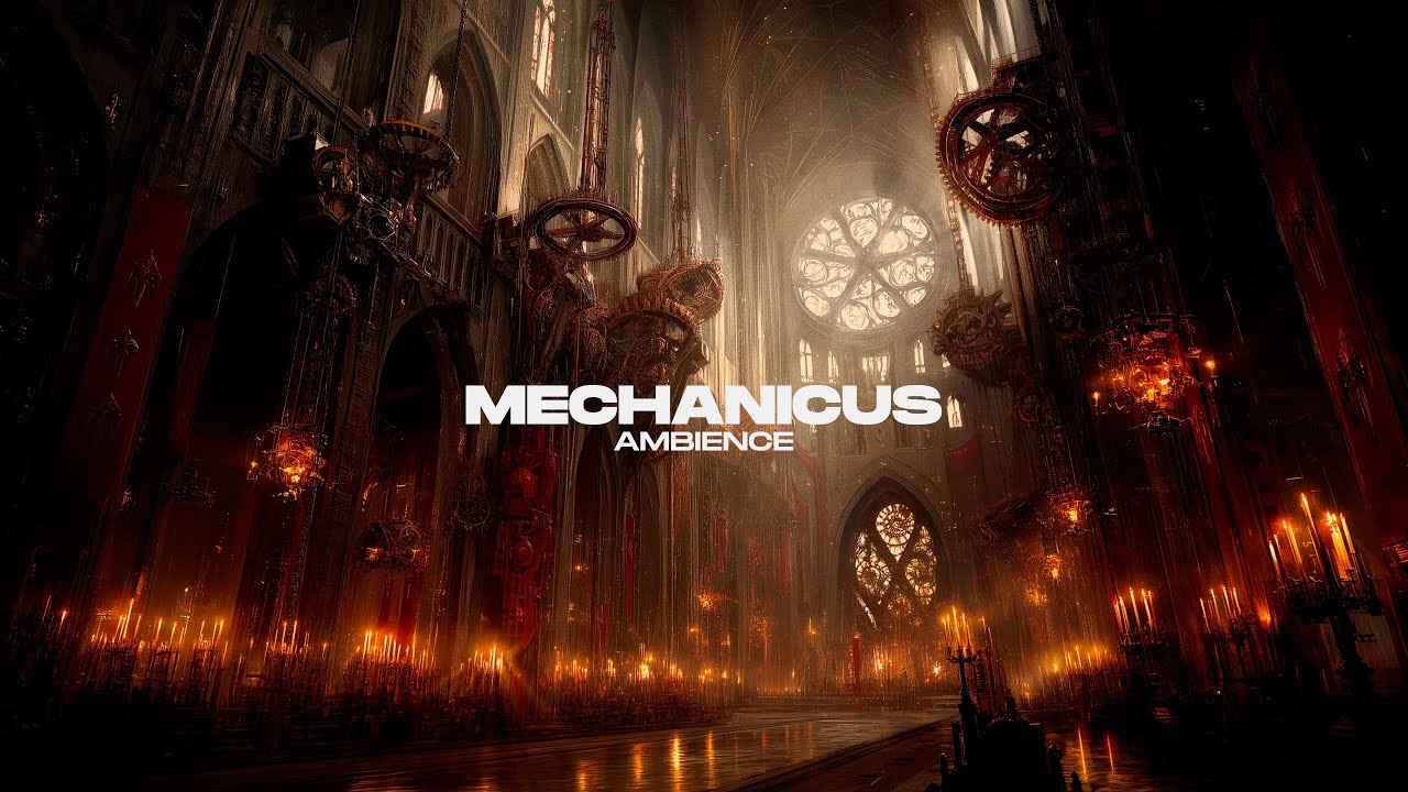 Adeptus Mechanicus Ambience - Grimdark Warhammer 40k Sounds for Painting, Reading & Relaxing