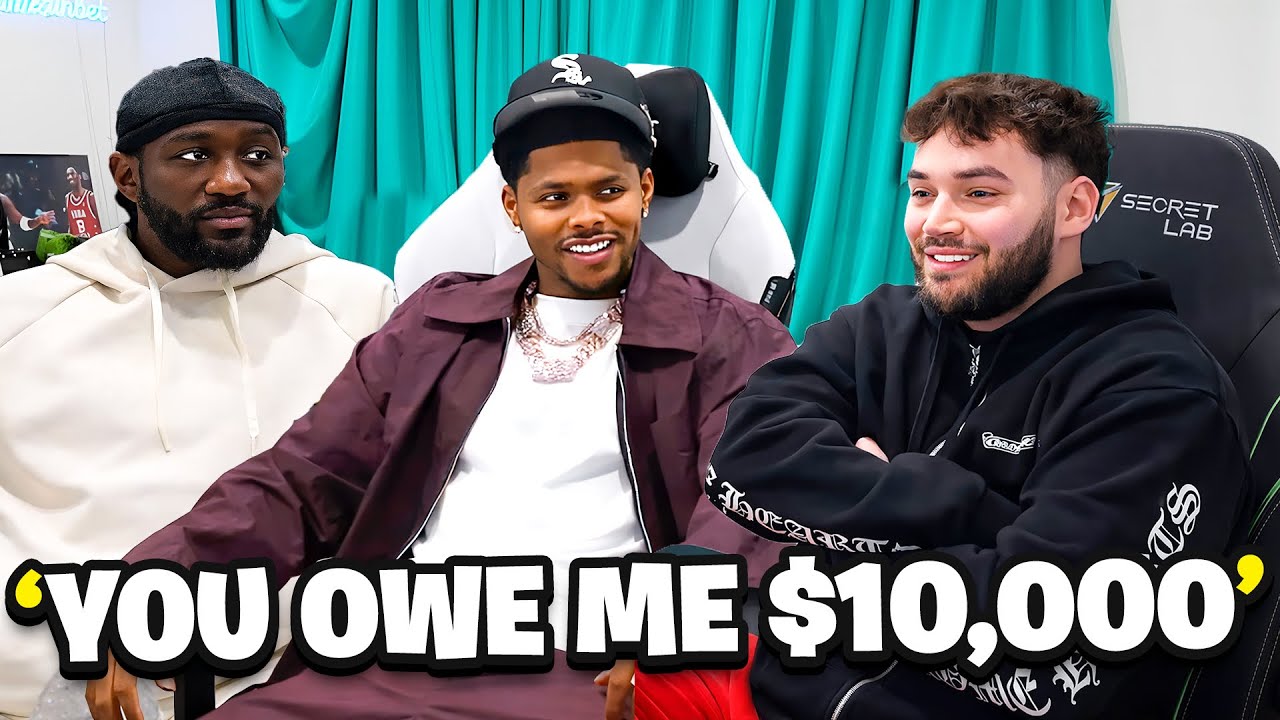 Adin Ross Gets PRESSED by Terence Crawford & Shakur Stevenson!