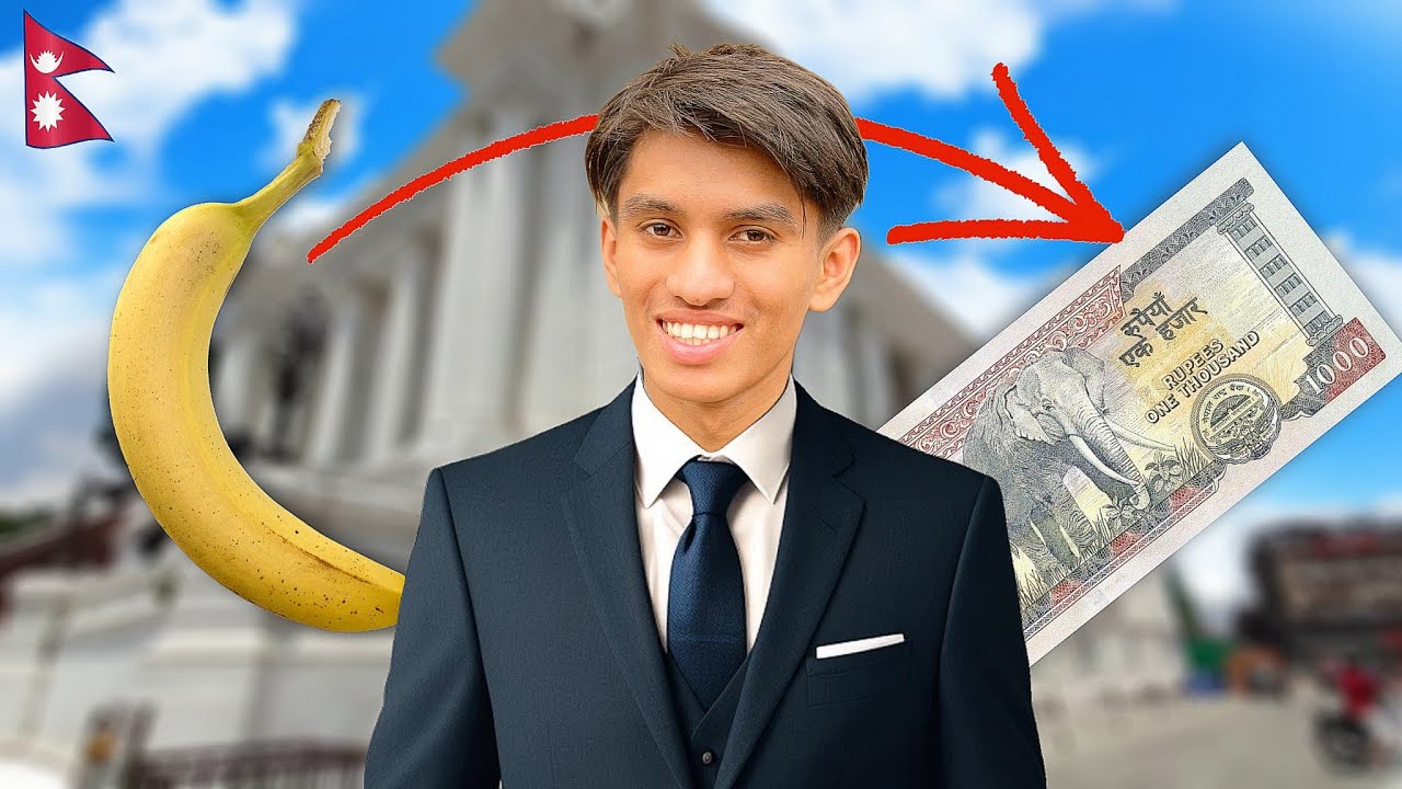 Turning a Banana into Rs 1000 in Nepal