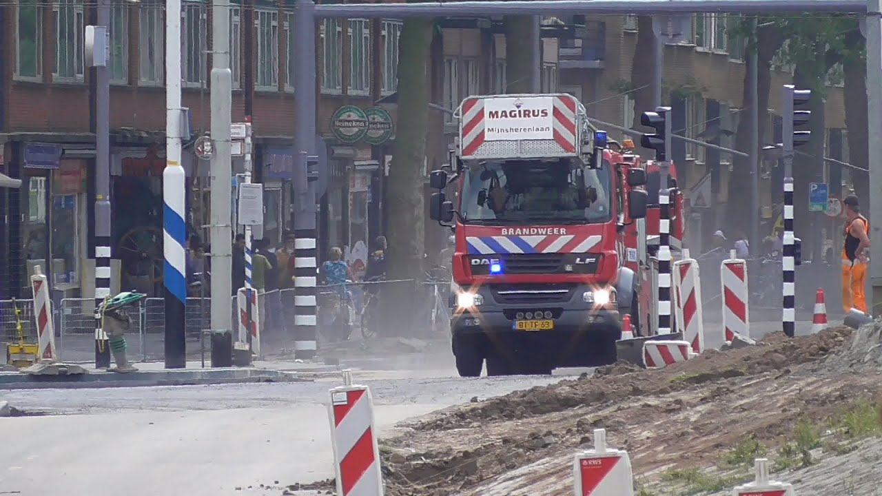 PRIO1 AL44-1 naar Gebouwbrand in Rotterdam. #216