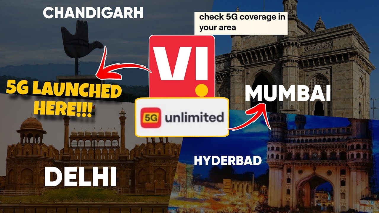 VI 5G TRIALS STARTED🔥: Delhi, Chandigarh, Patna, Hyderabad, Mumbai, VI 5G Plans, VI 5G Launched