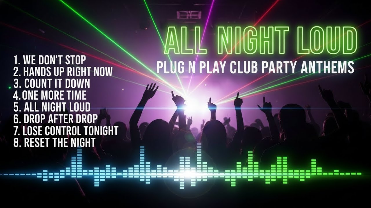 ALL NIGHT LOUD PLUG N PLAY CLUB PARTY ANTHEMS | EDM