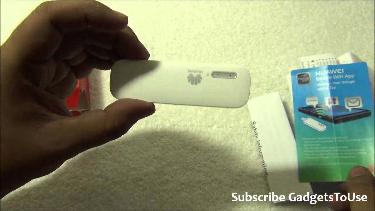 Huawei Wingle E8231 Poratble On The Go Wifi Hotspot Dongle From SIM Card Review, Features and Overvi