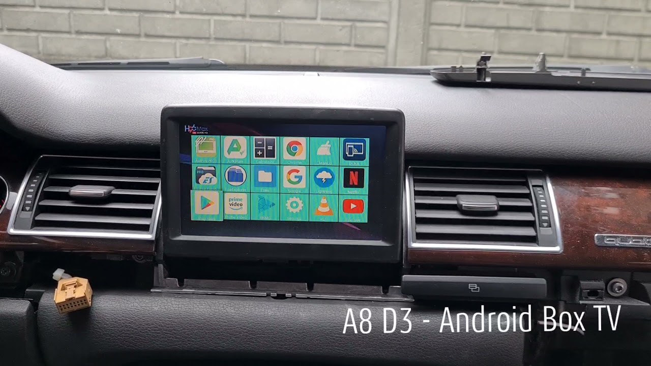 Audi A8 D3 - Android Box TV