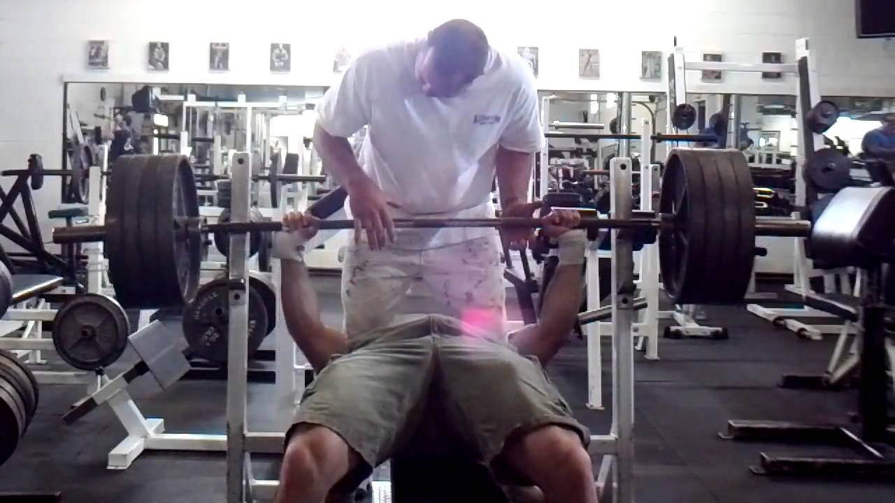 David Slavin Bench Press 425 lbs. @ 212 lbs