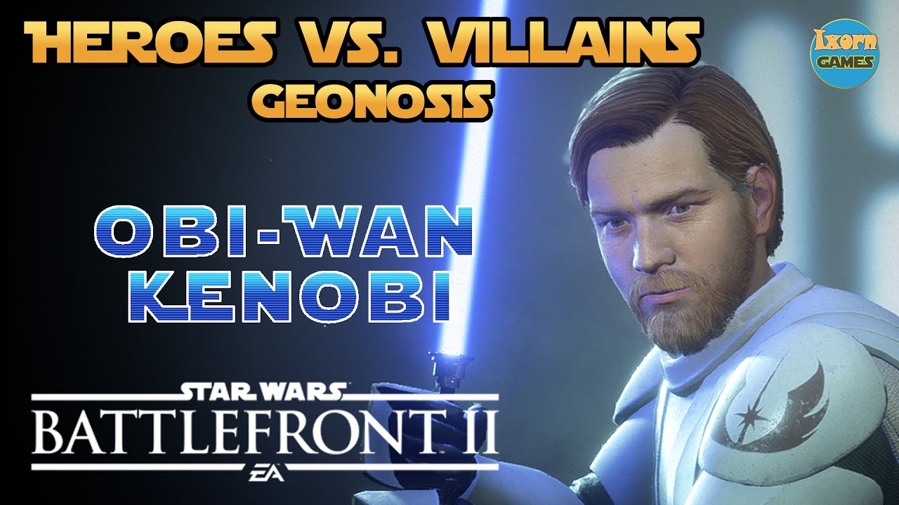 Heroes vs  Villains #21 Obi-Wan Kenobi, Geonosis - SW Battlefront 2 PC Gameplay (no commentary)