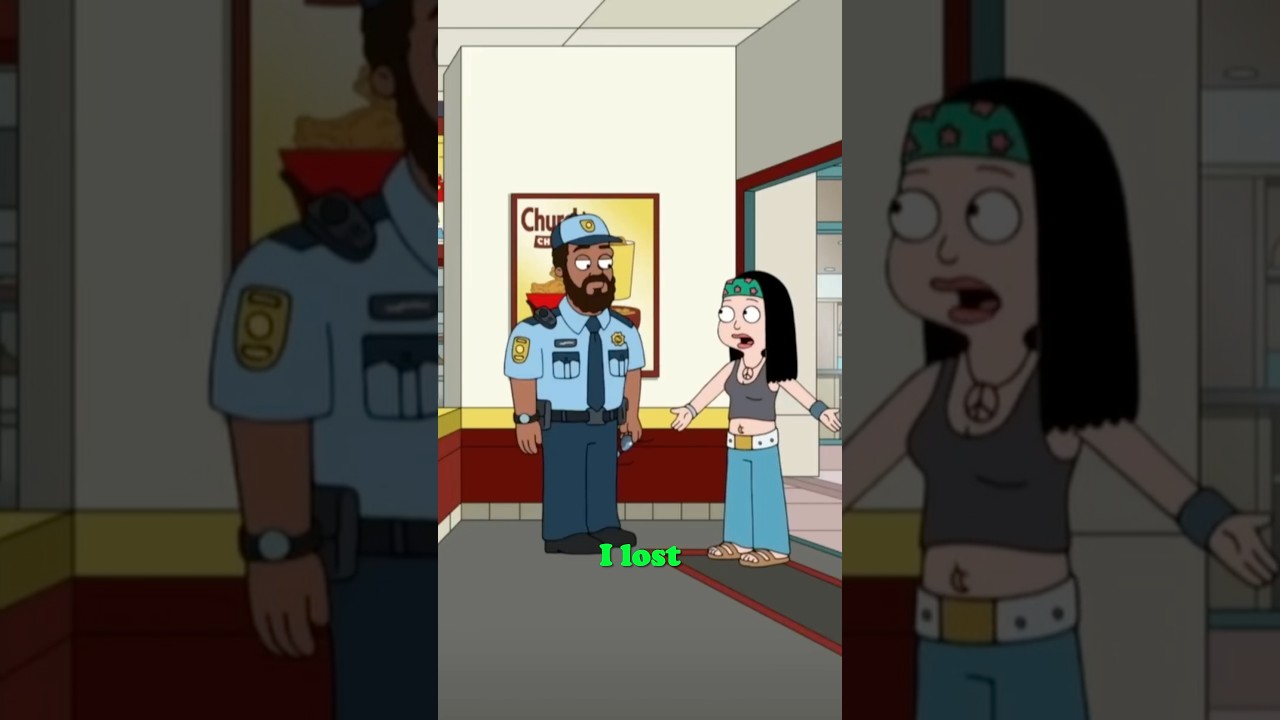 SECURITY GUARD CURTIS #americandad #cartoon #tv #show #animation #comedy #humor #jokes #usa #america