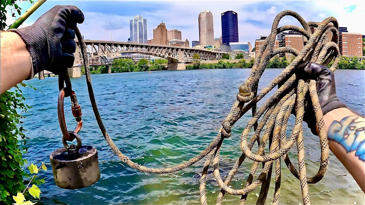 This Is Crazy!! One Of The Luckiest Magnet Fishing Finds Ever!!