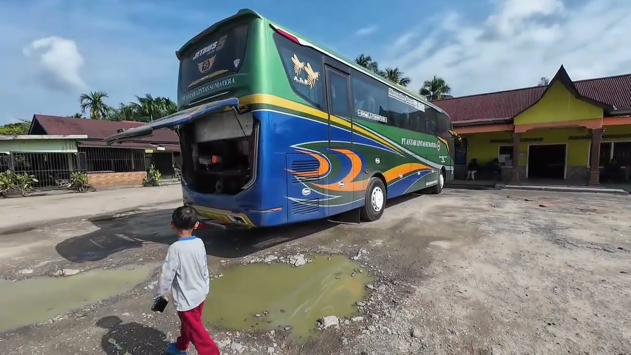 BANYAK BERHENTI‼️TAPI GAK LAMBAT, TRIP ALS 288 Aek Nabara - Merak 