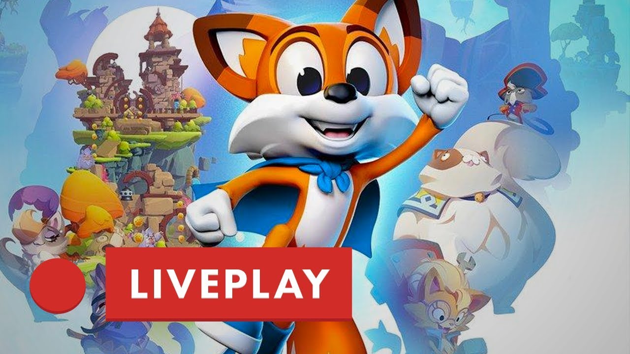 Nebojácný lišák v dobrodružném Super Lucky's Tale 🔴 LIVEPLAY