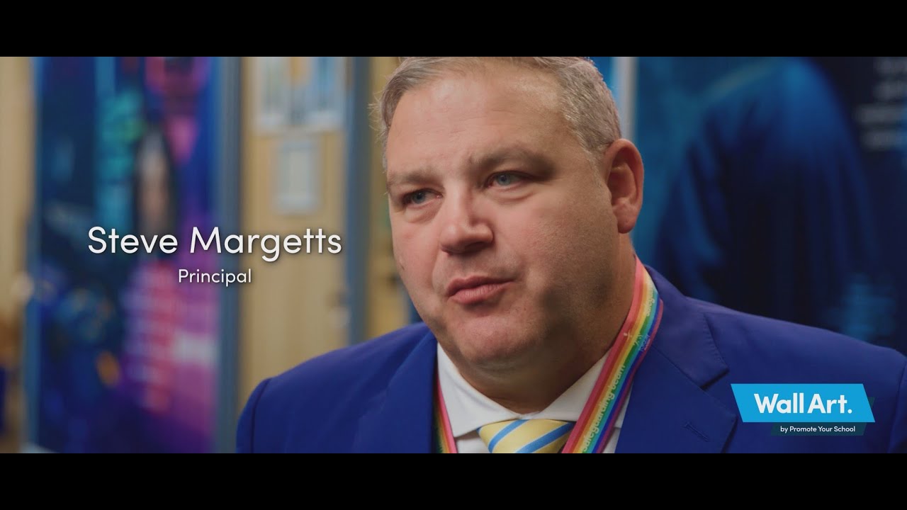 Teachers at Torquay Academy speak about Wall Art by Promote Your School