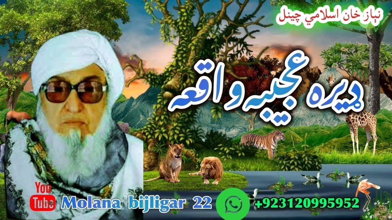 دہ مولانہ بجلی گھر کہ خوبصورت بیان پختون بہ ہمیشہ دی غلامو غلام ئی