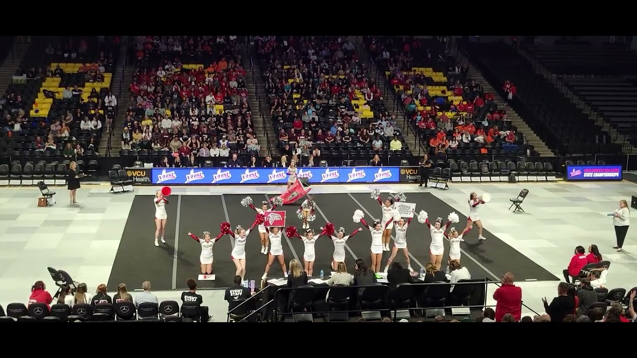 Fauquier  High School 3A at VHSL Cheer Champions 2023