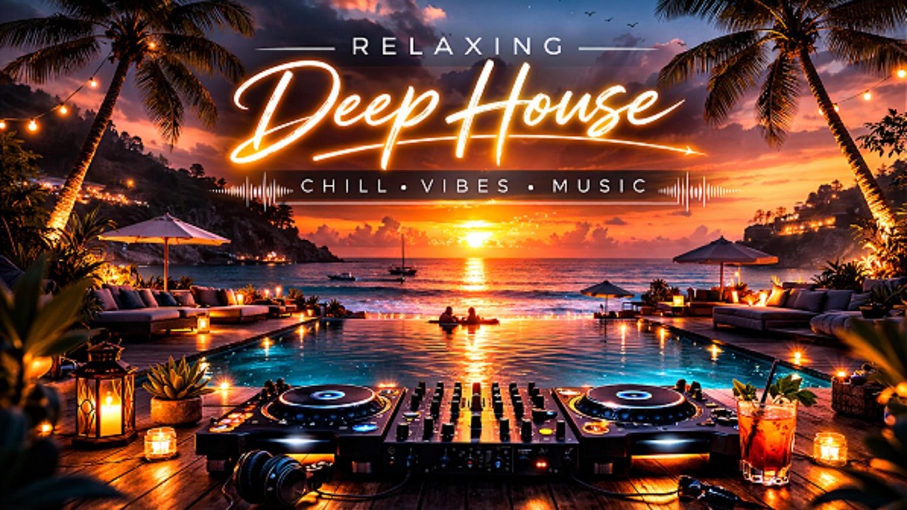 Deep House & Organic House Mix | Relaxing Escape Visuals