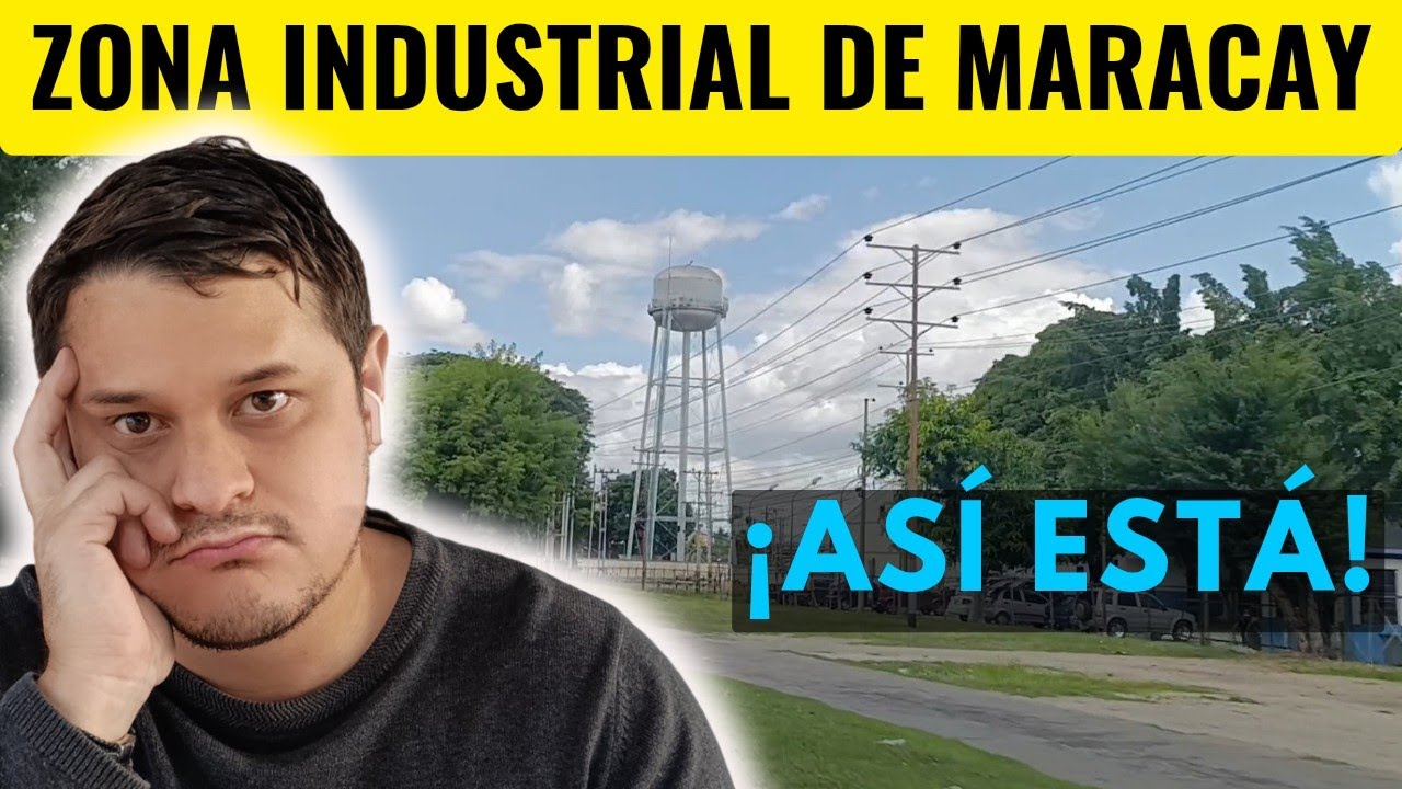 ASI ESTA Actualmente La Zona Industrial De Maracay. #maracay #sanvicente
