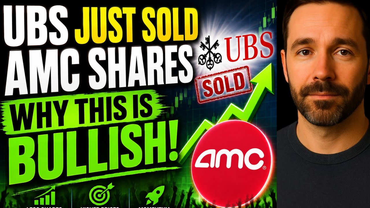 АКЦИИ AMC: UBS только что продал 31 МИЛЛИОН акций AMC. Почему это БЫЧИЙ сигнал! АНАЛИЗ АКЦИЙ AMC ...
