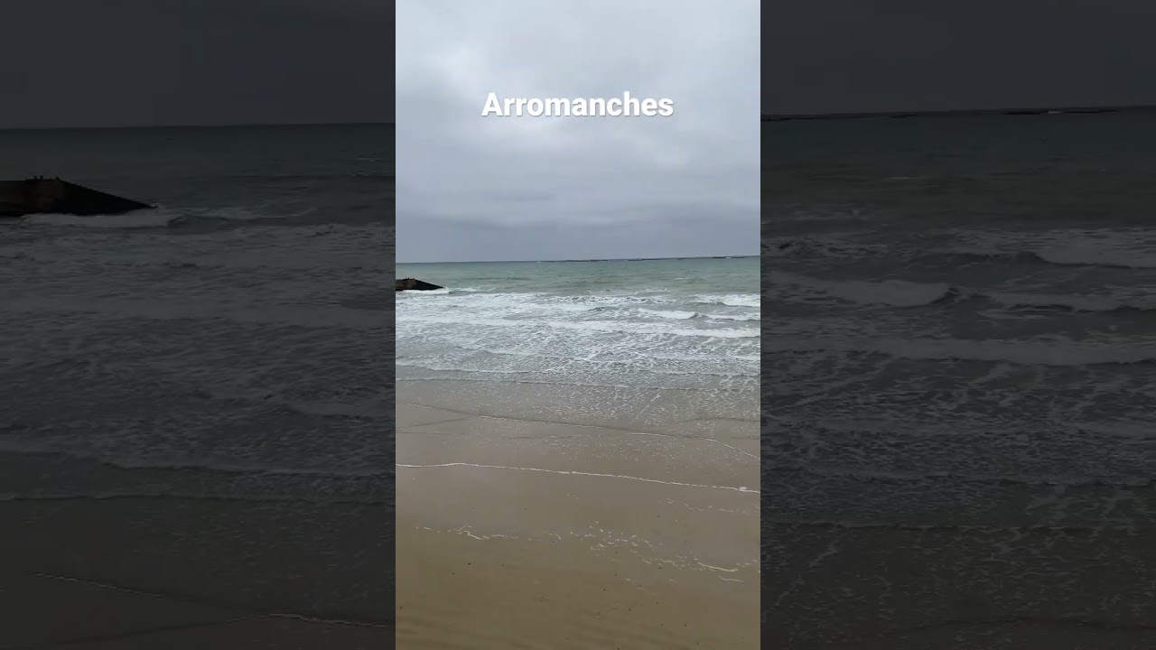 The Mulberry&rsquo;s at Arromanches-les-bains in Normandy