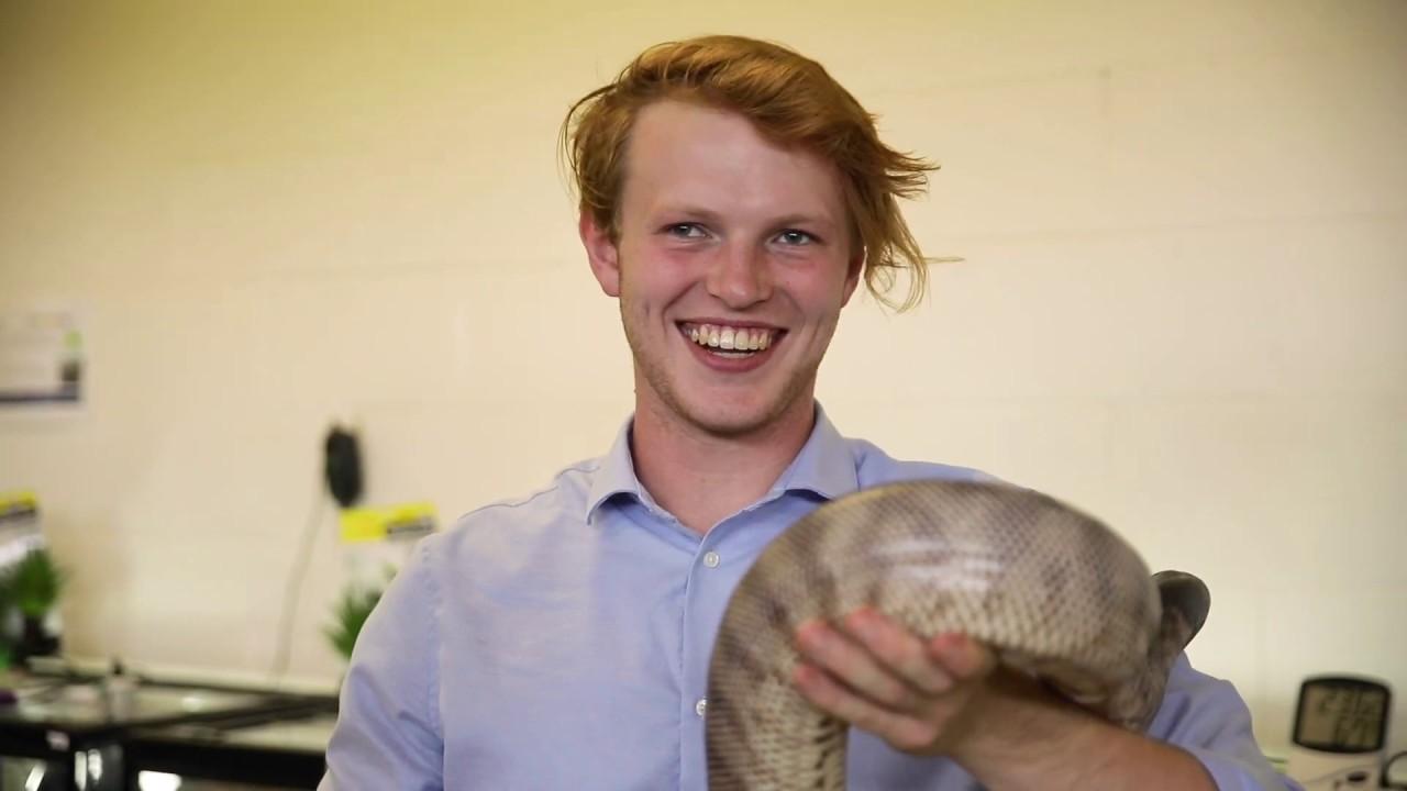 Meet Angus, he studies Wildlife Science