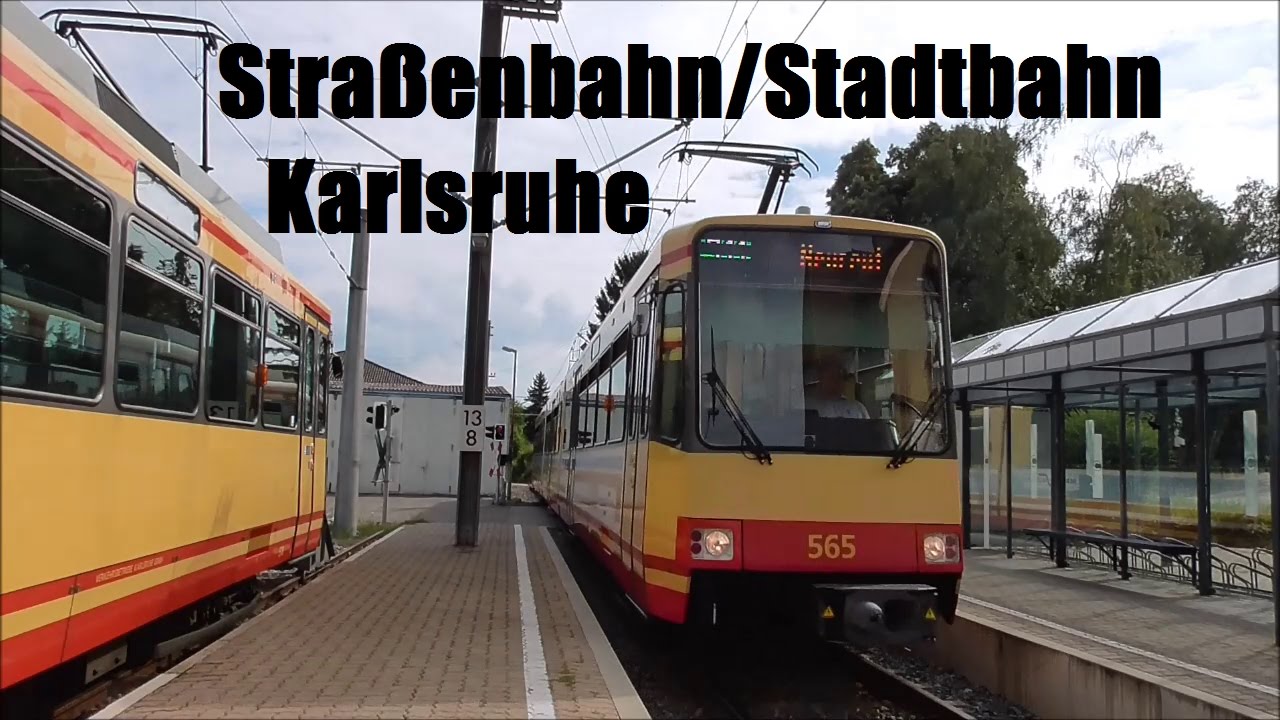 Straßenbahn/Stadtbahn Karlsruhe 2016