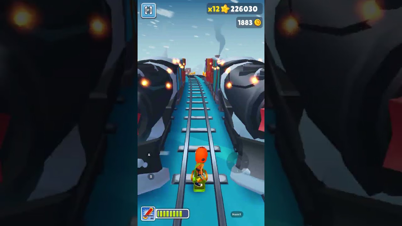 carlos subway surfers north pole 1HOUR gameplay NO CONTINUE