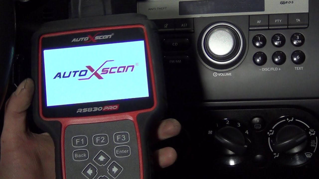 RS830pro, Suzuki SX4 2006r.